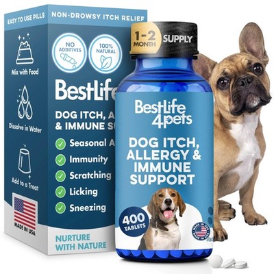 Dog Allergy Relief & Immune System Booster  for Allergy Support & Skin Relief