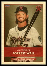 2022 Forrest Wall Choice Rookie Minor League Card Tacoma Rainers