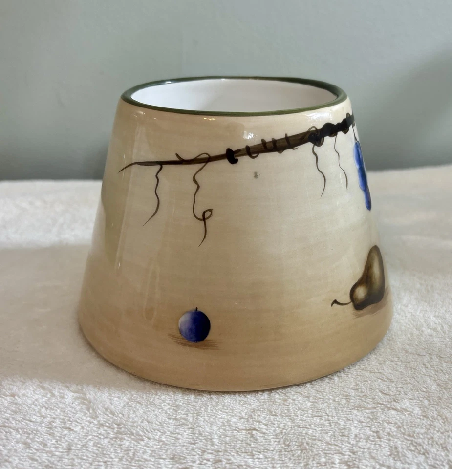 Домашние интерьеры SONOMA VILLA большая банка АБАЖУР ДЛЯ СВЕЧЕЙ с расписанными вручную фруктами. - Изображение 4 из 4