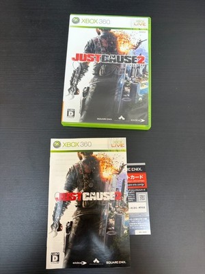 Just cause 2  Complete set CIB  Import Japan Xbox 360 Japanese ver.