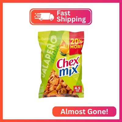 Chex Mix Spicy Jalapeno Cheddar Snack Mix, 4.5 OZ