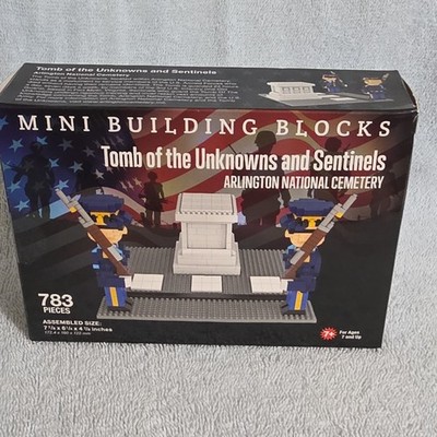 Mini Building Blocks Tomb of the Unknowns and Sentinels Set 783pcs Box 7+