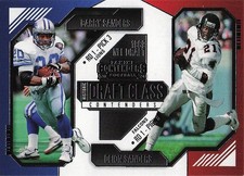 2024 Panini Contenders #11 Barry Sanders / Deion Sanders Historic Draft Class