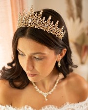 Princess headpiece hair accessory hair jewelry bride wedding queen crown tiara
