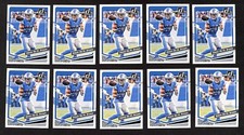 2023 Donruss #96 Amon-Ra St Brown 10ct Lions RC Rookie Football Card Lot 2101E