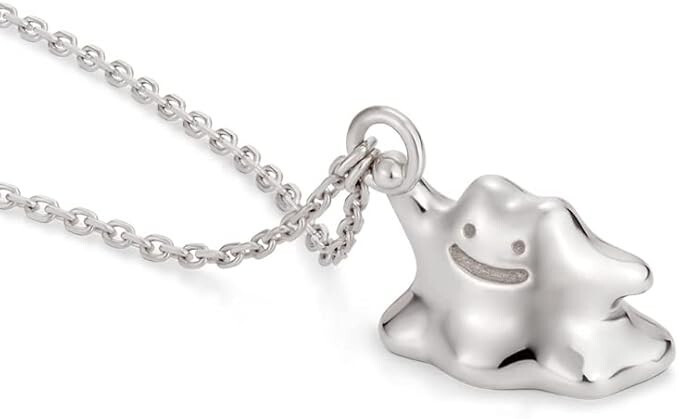 U-Treasure Pokemon Necklace Ditto Silver Unisex Unisex Metamon