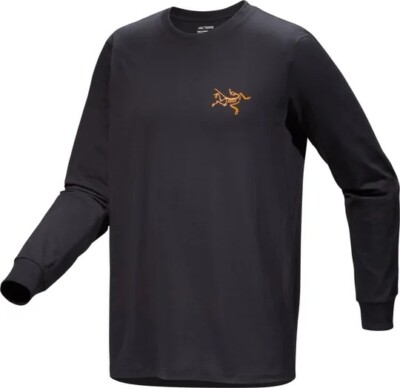 アークテリクス Arc'Multi bird logo LS Mサイズ ARC'TERYX Arc'Multi Bird Logo LS M black