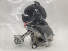 American Bully Dog Motorcycle Figure PVC Pitbull Rider 4.25” NEW Sealed RARE VGC