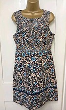 Maeve Anthropologie Floral Sheath Dress Size UK 8.   Z9