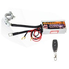 Car Battery Disconnect Cut Off Isolator Master Switch W/ Wireless Remote Control