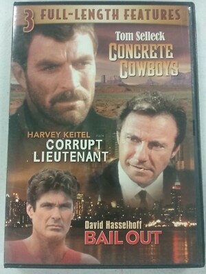 Concrete Cowboys (1979) / Corrupt Lieutenant (1983) / Bailout (1989) (DVD) L76