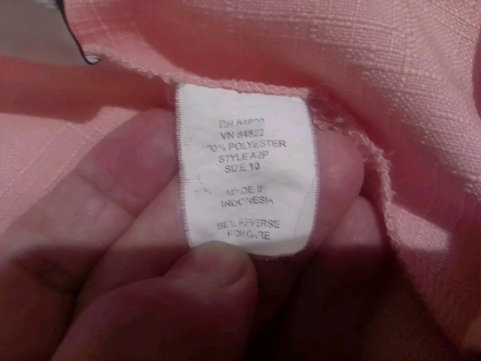 Pantalones relajados Haband para mujer 10 paquetes de tiro alto ligeros rosas formales  Foto 4 de 4