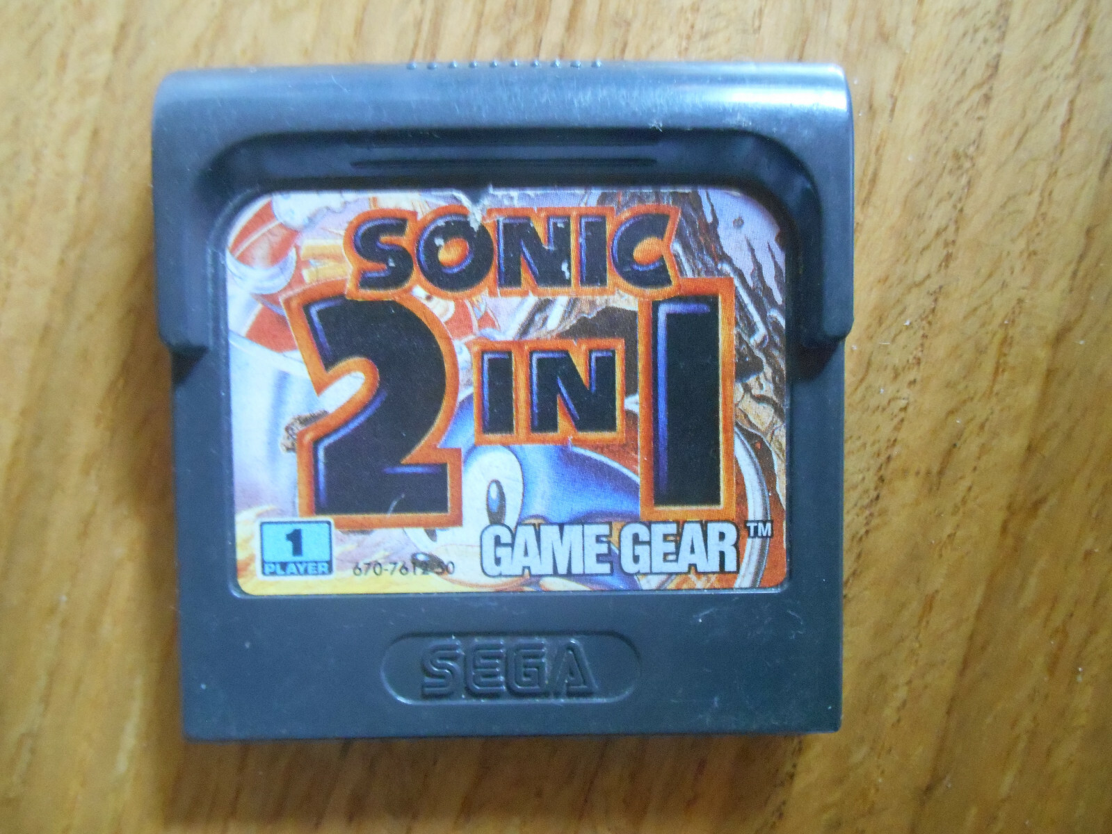Sonic 2 in 1 / Jeu Sega Game Gear / Cartouche seule