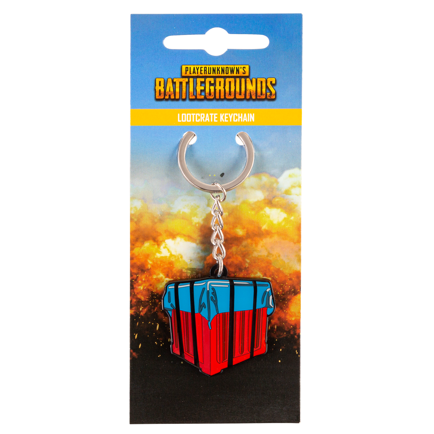 Playerunknown's Battlegrounds PUBG Metal Keychain Loot Crate