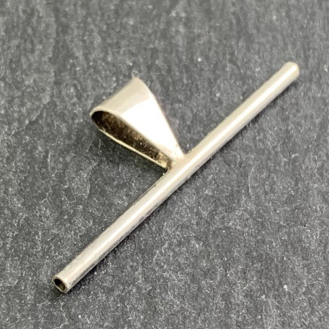 VINTAGE STERLING SILVER BROOCH CONVERTER TO NECKLACE PENDANT eBay