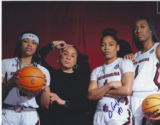 ZIA COOKE Signed 8.5 x 11 Photo Signed REPRINT Basketball SOUTH CAROLINA