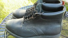 Responder II Work America Boot Size 11.5 Black Leather Made In USA