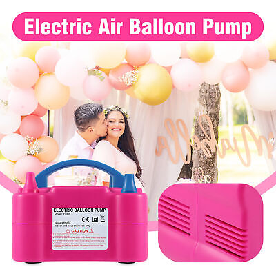 600W Elektrische Luftballonpumpe Ballonpumpe Aufblasgerät Luftballon Pumpe