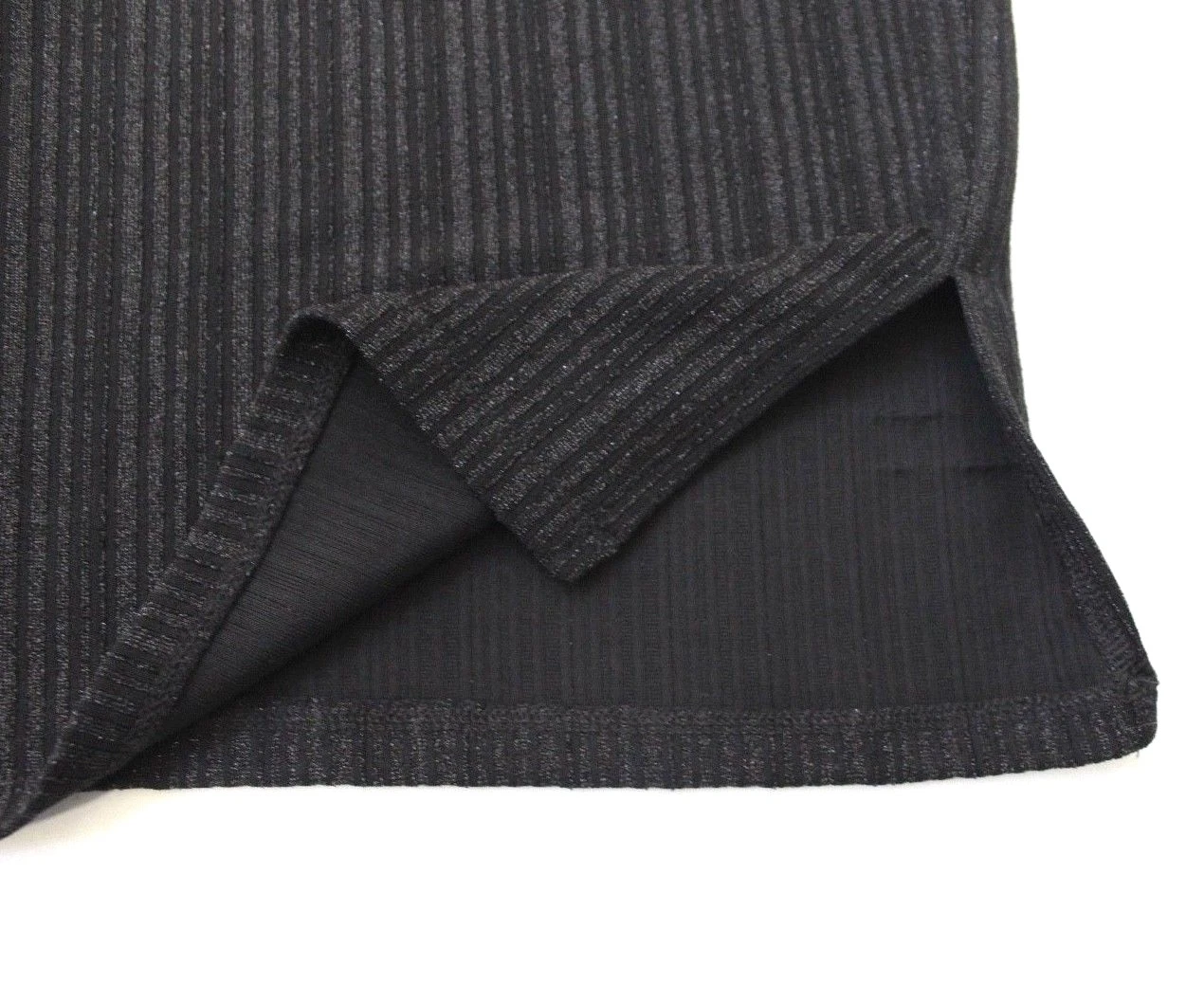 Abito MICHAEL by MICHAEL KORS a costine finto collo elasticizzato scintillante nero taglia XL $120