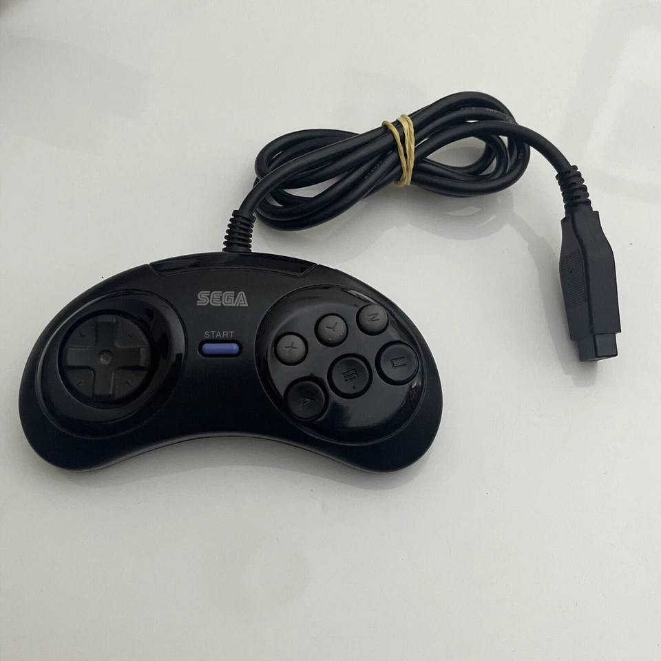 Genuine Official Sega Mega Drive 6-Button Gamepad Controller Original OEM - Image 3 of 4