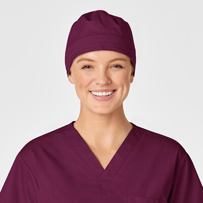 Wink WonderWORK Unisex Tie Back Solid Scrub Cap Style 400