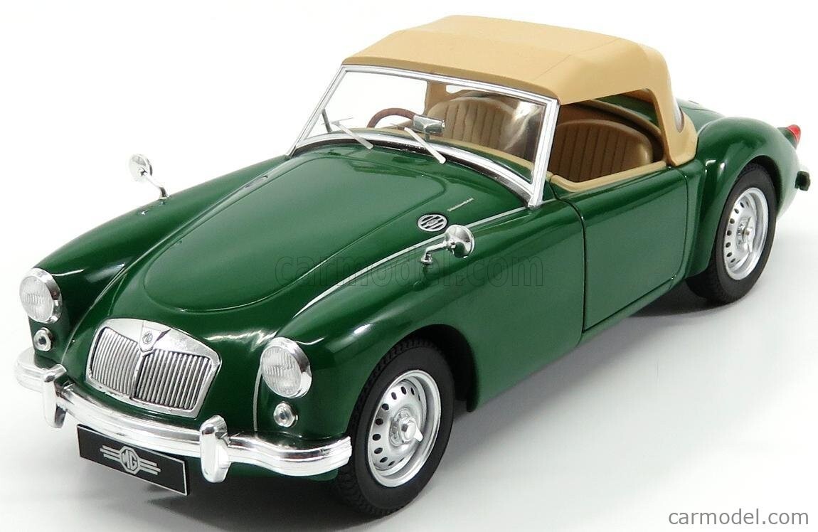 1/18 Triple 9 MG A MKI 1959年 TRIPLE 9 T9 DIECAST 1/18 1959 MGA MG A MK1 TWIN CAM CLOSED SOFT