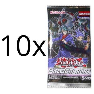 Yu-Gi-Oh! 10x Booster PREDONI ALATI 1. Auflage - DEUTSCH ITALIENISCH