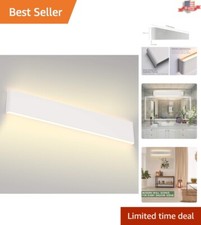 30W Modern Up/Down LED Vanity Light Fixture - 32.6 Inch Warm White Glow