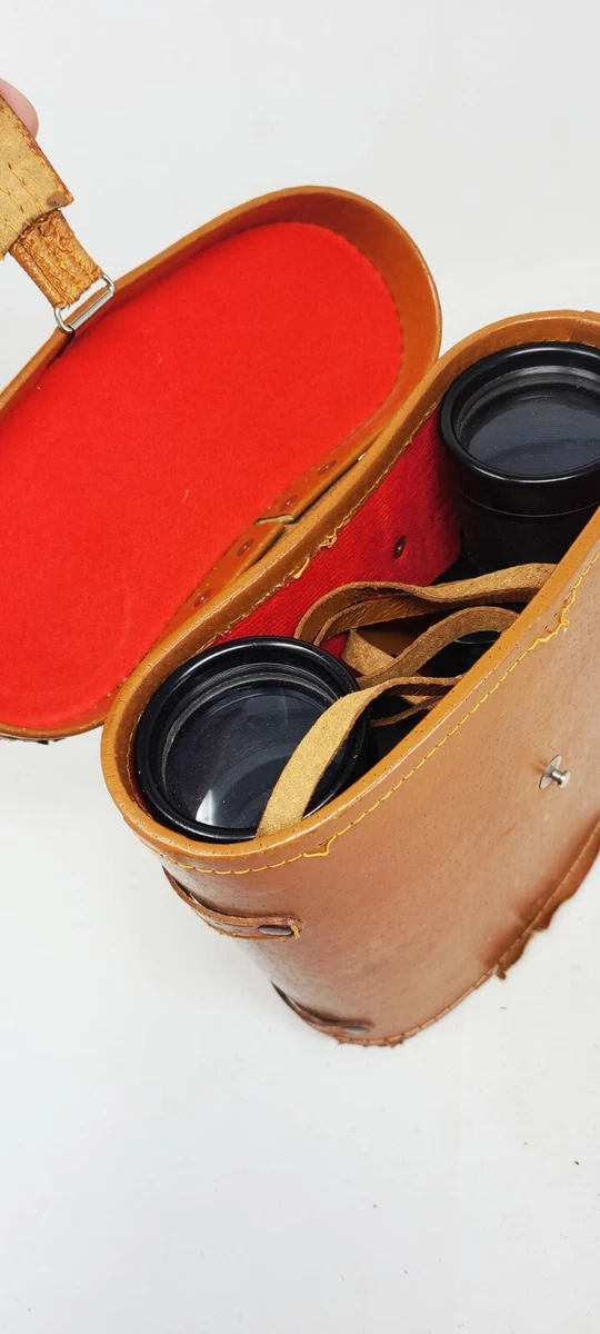 Vintage Omega 7x50 Field 7.1 Binoculars Case Coated Lens No