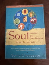 Soul Lessons Soul Purpose Oracle Cards Sonia Choquette 63 Cards Guidebook