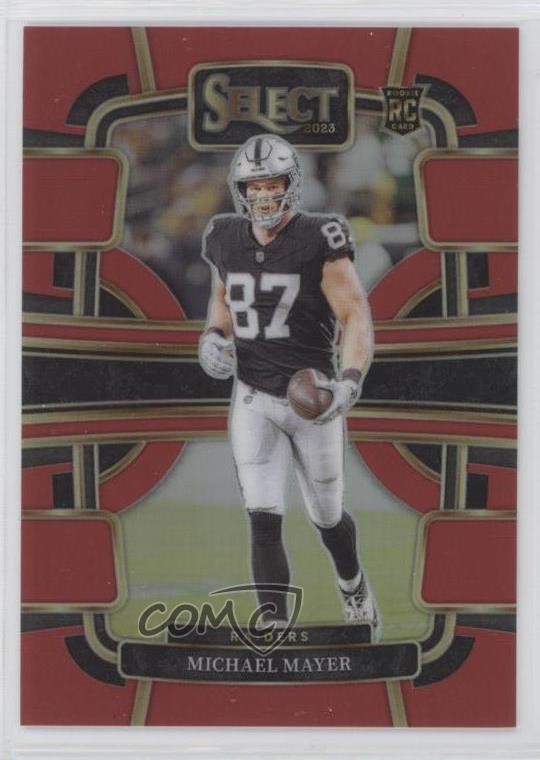 2023 Panini Select Concourse Red Prizm 51/99 Michael Mayer #57 11ds