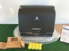 Georgia-Pacific enMotion 59488A Black 10" Automated Touchless Towel Dispenser