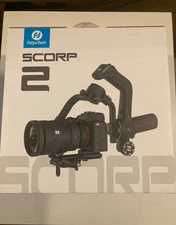 Feiyutech SCORP 2 AI Tracking 3 Axis Gimbal Touch Screen, MAX 5.51lbs SEALED