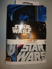 STAR WARS 1 YARD PRECUT COTTON FABRIC 36" x 44"