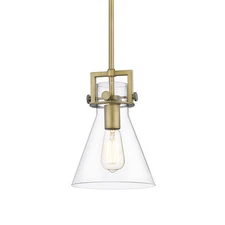 Innovations Lighting 411-1SS-11-8 Newton Cone Pendant Newton Cone