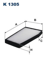 Filtron K 1305 Filter, Innen Luft FüR Chevrolet, Daewoo