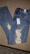 JUDY BLUE-WOMEN'S JEANS-NEW/TAGS-HIGH WAIST -SIZE 11/30-STRAIGHT FIT