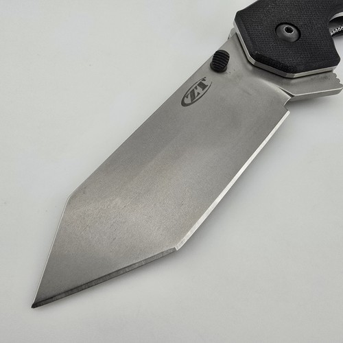 Zero Tolerance ZT 0700 Folder 3.375" S30V Tanto Stonewash Blade Black G10 Handle - Picture 4 of 16