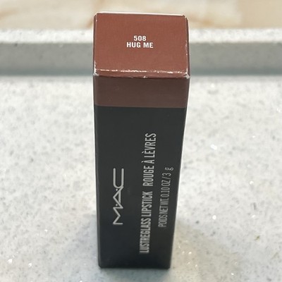 MAC ~ '508 HUG ME' Lustreglass Lipstick ~ Full Size 0.1 oz. / 3 g