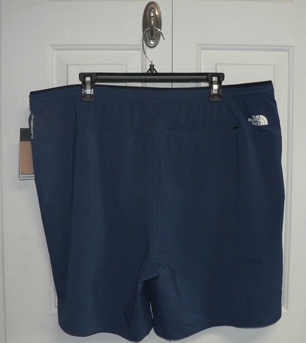 North Face Men's Elastic Waist Wander Shorts 2.0 in Shady Blue 2XL MSRP $50 - Picture 6 of 11