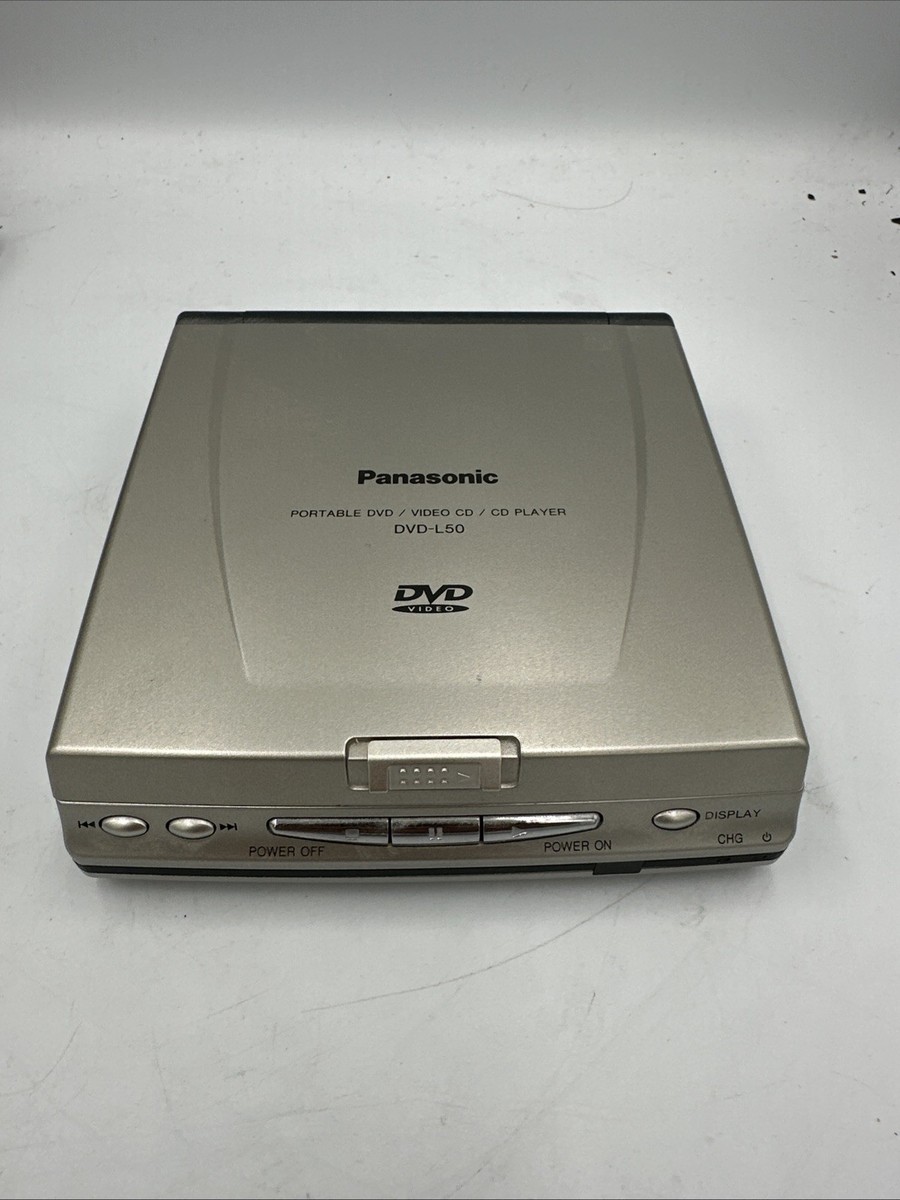 Panasonic ポータブルDVD/ビデオCD/CDプレーヤー DVD-L50 Panasonic DVD-L50 Portable DVD Player (5