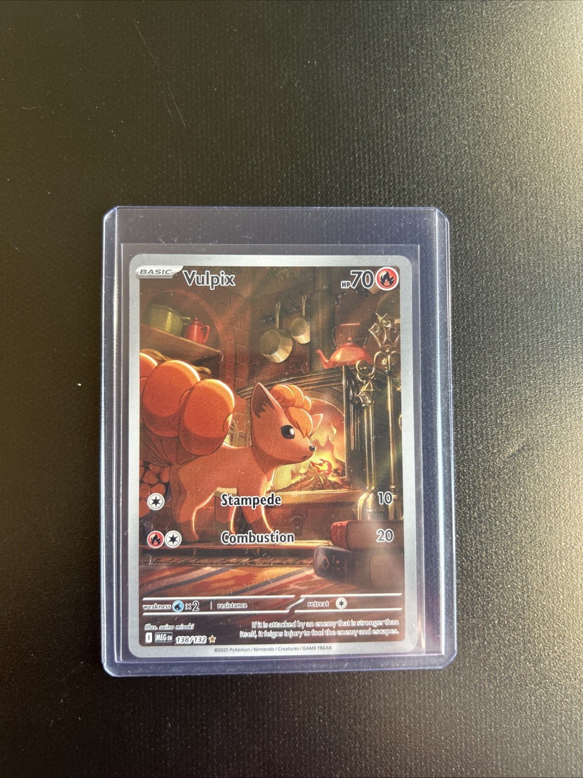 Pokémon Vulpix 138/132 Mega Evolution