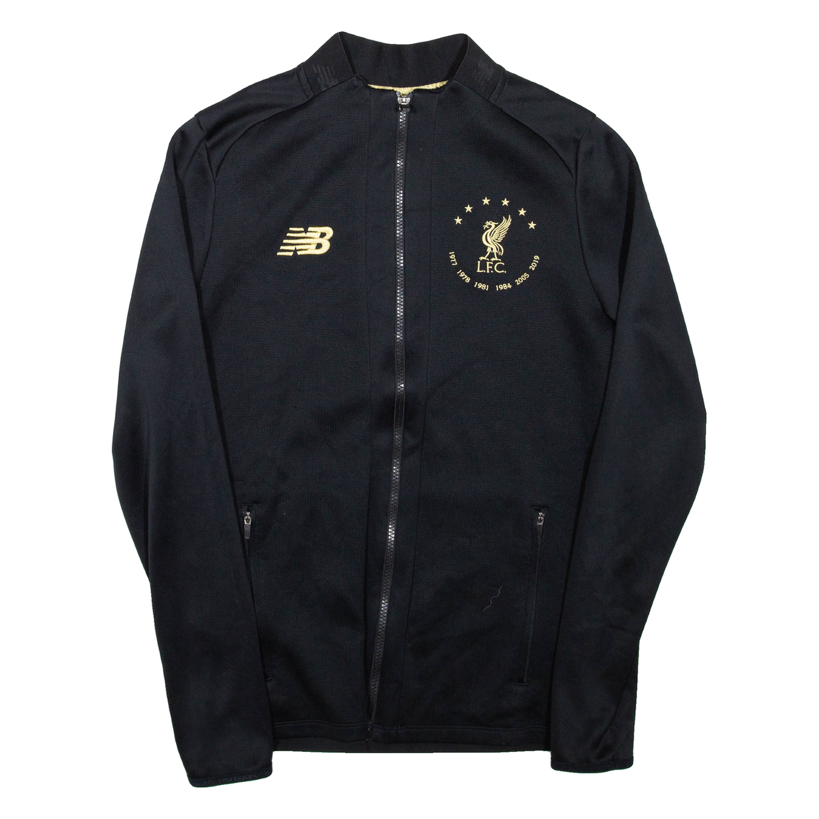NEW BALANCE Liverpool FC Mens Track Jacket Black S | eBay UK