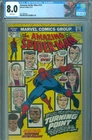 AMAZING SPIDER-MAN #121 CGC 8.0 WP DEATH GWEN STACY KEY ISSUE CONWAY KANE ROMITA