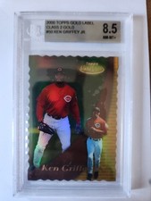 2000 Topps Gold Label Ken Griffey Jr #50 Class 2 Gold /100