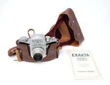 Ihagee Exakta VX 35mm Camera w/ Zeiss Tessar 50mm F3.5 Lens Tested Works