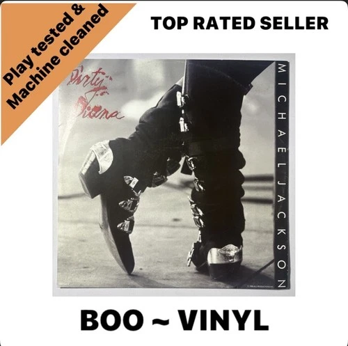 Michael Jackson - Dirty Diana / Bad Original 12” Vinyl Record EX / EX