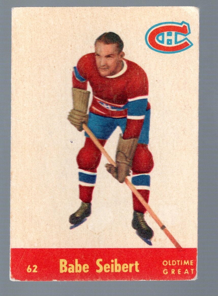 Babe Seibert #62 (Hockey Cards 1955 Parkhurst) — is it worth grading?