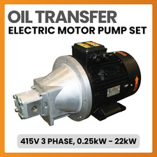 415V 3 Phase Electric Hydraulic Oil Transfer Pump Industrial Heavy Duty