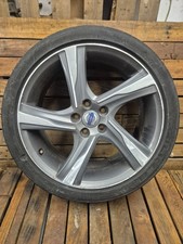 18" VOLVO V60 S60 XC60 R DESIGN IXION ALLOY WHEEL AND TYRE ET55 31362188 ✅41CC